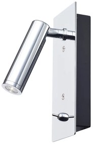 Σποτ Μονόφωτο LED Χωνευτό Aca Inyoka 151BMA Chrome