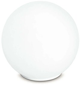 Φωτιστικό Επιτραπέζιο City I-LAMPD/L15 BCO 1xE14 Led Φ15cm 16cm White Luce Ambiente Design Glass