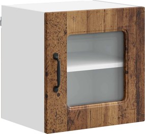 vidaXL Πάνελ πλυντηρίου πιάτων Kalmar 2 pcs Παλιό ξύλο