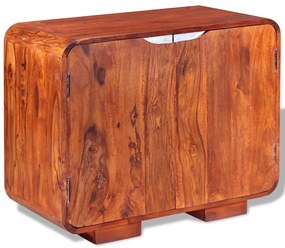 vidaXL Ντουλάπι 75 x 35 x 60 εκ. από Μασίφ Ξύλο Ακακίας