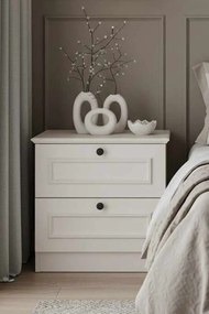 Nightstand Mira - White White