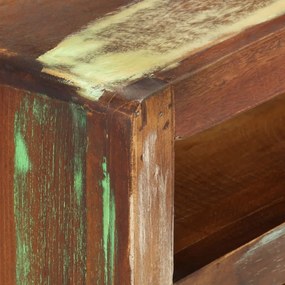 vidaXL Έπιπλο Τηλεόρασης 110x30x40εκ. Πολύχρωμο από Μασίφ Ανακυκ. Ξύλο