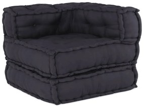 vidaXL Μοντέρνο Καναπέ-Σετ Ανθρακί 70x70x54 Ύφασμα
