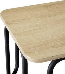 vidaXL Τραπεζάκι σαλονιού Sonoma Δρυς 100 x 50 x 45 cm
