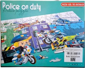 Παιδικό puzzle 63 κομματιών - Police - 66310 - 917221