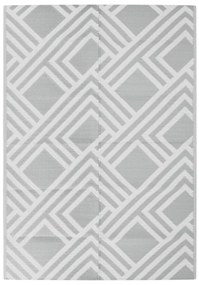 vidaXL Χαλί εξωτερικού χώρου ARAKIL Γκρι 140x200 cm PP