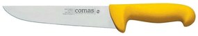 Μαχαίρι Κρέατος Carbon CO1012120 20cm Yellow Comas Ανοξείδωτο Ατσάλι