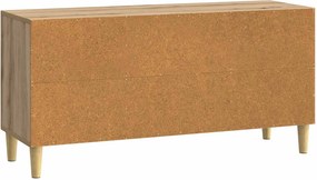 vidaXL Ντουλάπι TV 102 x 34,5 x 50 εκ. Artisan Δρυς Επεξεργασμένο Ξύλο