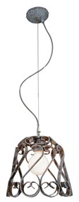 HL-3586-1PS LEWIS RUSTY BROWN PENDANT