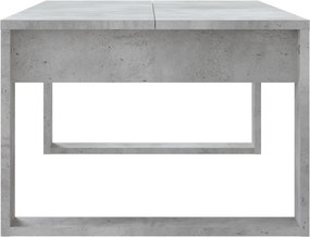 vidaXL Τραπεζάκι Σαλονιού Γκρι Σκυρ. 102 x 50 x 35 εκ. Επεξεργ. Ξύλο