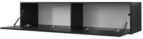Τραπέζι Tv Hartford H108, Μαύρο, Ο αριθμός των θυρών: 2, 300x34x40cm, 25 kg | Epipla1.gr
