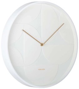 Ρολόι Τοίχου Echelon KA5948WH Φ40x4,5cm White Karlsson Μέταλλο