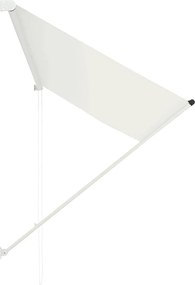 vidaXL Τέντα Συρόμενη Κρεμ 250 x 150 εκ.