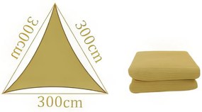 Τέντα σκιάς 3x3x3