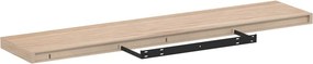 vidaXL Ράφια Τοίχου 4 τεμ. 110x23,5x4 εκ. Επεξεργασμένο Ξύλο