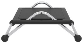 vidaXL Υποπόδιο Μαύρο 45 x 40 x 13,5 εκ.