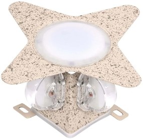 Φωτιστικό Τοίχου - Απλίκα Cina 90659 18,5x18,5x8,5cm RGB Led 1000lm 10W Beige GloboStar