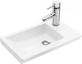 Drop Status 45 White Gloss - Βάση Επίπλου Με Νιπτήρα (45x28)