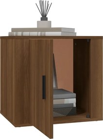 vidaXL Κομοδίνα 2 τεμ. Καφέ Δρυς 50x39x47 εκ.