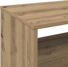 vidaXL Βάση πικάπ Artisan Δρυς 71 x 39,5 x 83 εκ. Επεξεργασμένο Ξύλο