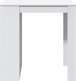 vidaXL Τραπέζι Μπαρ Λευκό 102x70x103,5εκ. Επεξεργ. Ξύλο