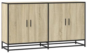 SIDEBOARD SONOMA OAK 134X35X76 CM ΚΑΤΑΣΚΕΥΑΣΜΕΝΟ ΞΥΛΟ 3300816