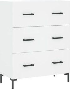 vidaXL Ντουλάπι Λευκό 69,5x34x180 εκ. από Επεξεργασμένο Ξύλο