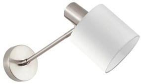 Απλίκα Τοίχου Homelighting 77-8328 Nickel/White