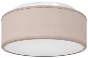 vidaXL Λάμπα Οροφής Taupe 30 x 13.5 εκ. ύφασμα