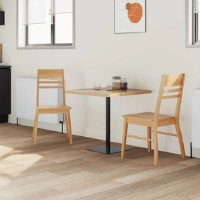 vidaXL Καρέκλες φαγητού 2 pcs Φυσικό 43 x 54 x 89 εκ.