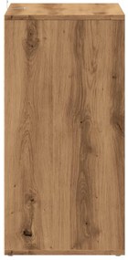 vidaXL Παπουτσοθήκη Αρτισιανή Δρυς 60x35x70 εκ. Επεξεργασμένο Ξύλο
