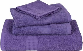 vidaXL Χειροπετσέτες FROGN 2 τεμ. Μωβ 50x100 εκ. 360 γρ./τ.μ.