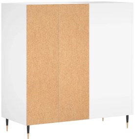 vidaXL Έπιπλο Δίσκων Λευκό 84,5 x 38 x 89 εκ. από Επεξεργασμένο Ξύλο