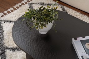 Τραπεζάκι Σαλονιού Ξύλο Μαύρο SABLE 119x60x40