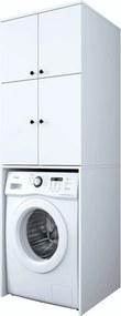 Ντουλάπι Πλυντηρίου Λευκό FECROIS 65x62.5x193.6