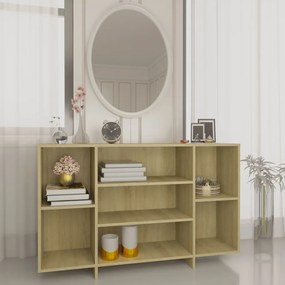 vidaXL Ντουλάπι Sonoma Δρυς 120x30x75 εκ. από Επεξεργασμένο Ξύλο