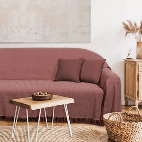 Ριχτάρι 0241 Terracotta Das Home Two-seater 180x250cm Cotton-Polyester