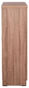 ΝΤΟΥΛΑΠΑ 3ΦΥΛΛΗ ΜΕ ΡΑΦΙΑ FUENTO HM2482.01 SONAMA OAK ΜΕΛΑΜΙΝΗ 120-116x40x123,5Υεκ.