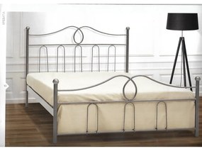 Καμπάνα Κρεβάτι Διπλό Μεταλλικό 150x200cm