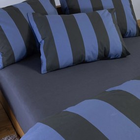 Σεντόνια Μονά (Σετ) Nef-Nef Homeware Casual Vertia Blue/Black