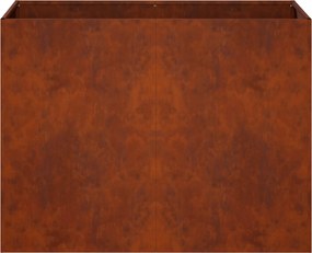 vidaXL Γλάστρα Κήπου Σκ rusty 80 x 40 x 60 cm