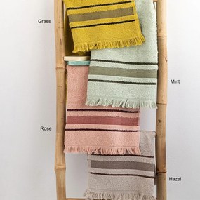 Πετσέτες Nepal (Σετ 3τμχ) Grass Palamaiki Towels Set 70x140cm 100% Cotton
