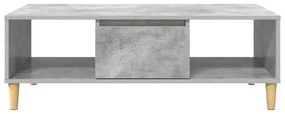 vidaXL Γκρι σκυροδέματος 103.5 x 60 x 35 εκ Επεξεργασμένο ξύλο