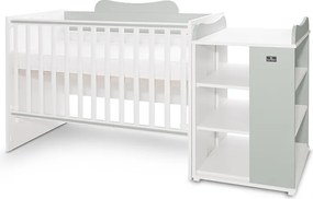 BED MULTI 190/72 COLOUR WHITE/MILKY GREEN