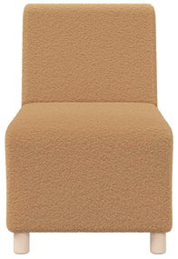 vidaXL Μοναδικός Καναπές χωρίς Χερούλια 2 pcs Μπεζ 55 x 74 x 82 εκ.