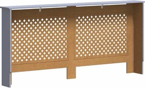 vidaXL Κάλυμμα Καλοριφέρ Ανθρακί 172 x 19 x 81,5 εκ. από MDF
