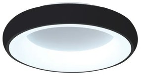 Πλαφονιέρα Φωτιστικό Οροφής LED 110W 3CCT από Ακρυλικό Inlight-42020-Α-Black-Μαύρο-Λευκό 42020-Α-Black