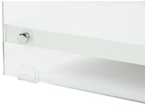 Τραπεζάκι Καφέ DKD Home Decor Κρυστάλλινο Ξύλο MDF 130 x 65 x 35,5 cm