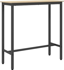 vidaXL τραπέζι Δρύς Sonoma 100 x 40 x 100,5 εκ