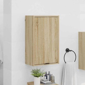 vidaXL Ντουλάπι Μπάνιου Επιτοίχιο Sonoma Δρυς 39 x 23.5 x 65 εκ.
